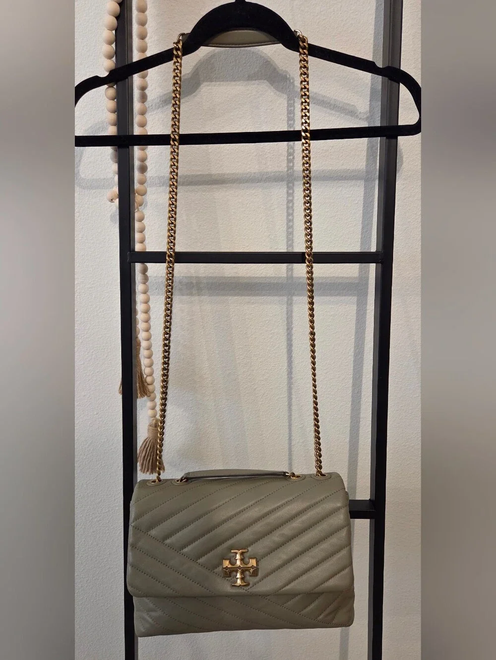 Tory Burch Kira Chevron Convertible Shoulder Bag